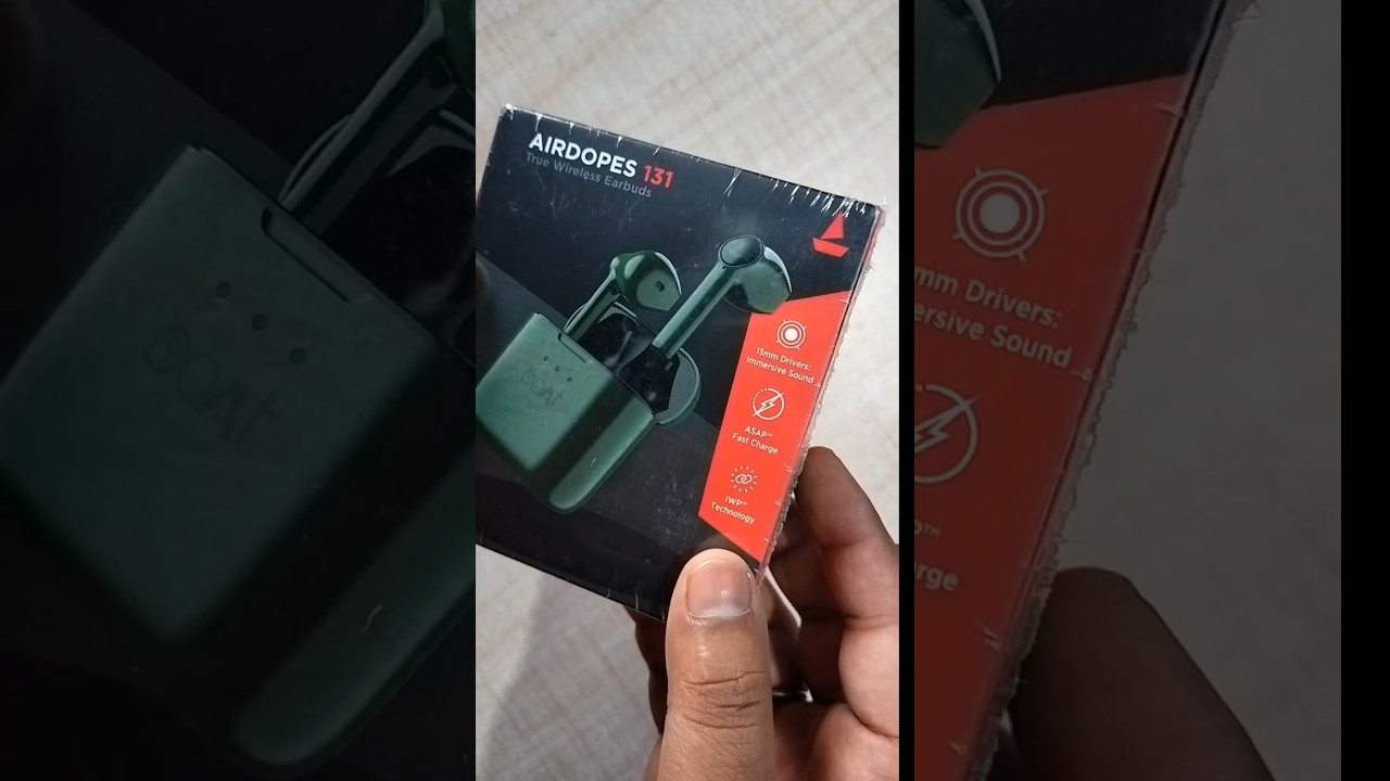 boAt Airdopes 131 True Wireless Earbuds Unboxing 