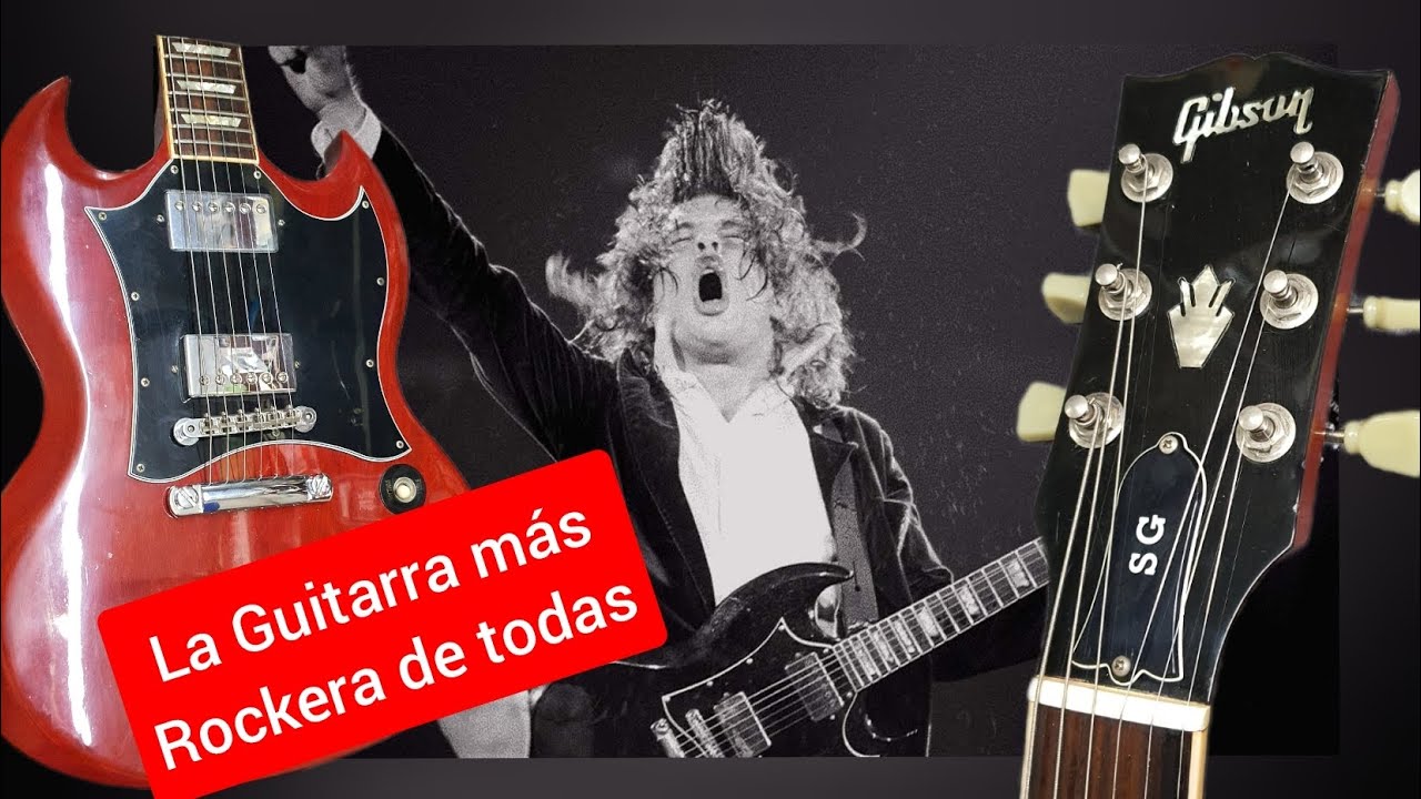 La guitarra más Rockera, Gibson SG Standard, review y despiece