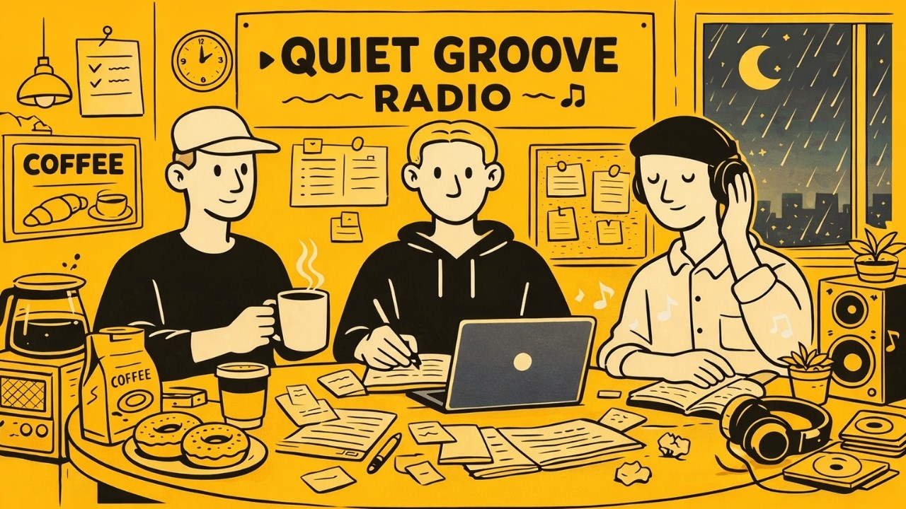Rainy Night Jazzhop 🌧 Chill Beats for Studying & Deep Focus