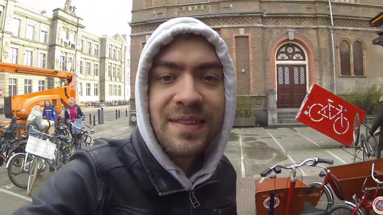 AMSTERDÃ  Terra das Bicicletas, Drogas e Ptas   Funky Vlog