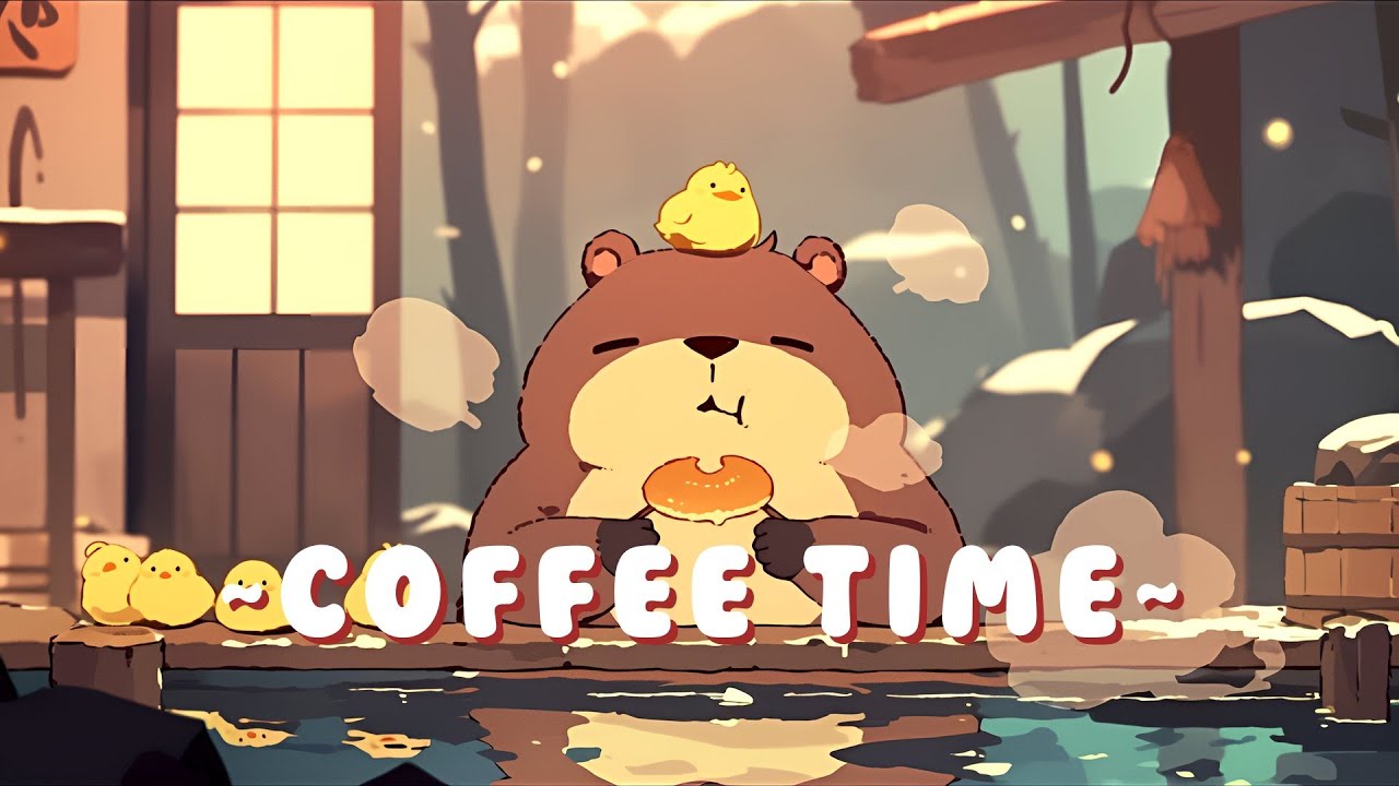 Lofi Capybara Radio - Cozy Japanese Lofi Mix ~ Gentle Feelings ~ 📚 🎵 | Focus Helper