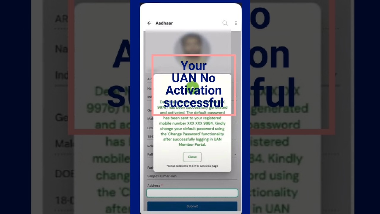 UAN Activation ✅ UMANG APP I how to activate UAN Number  New Prosess I #epfo