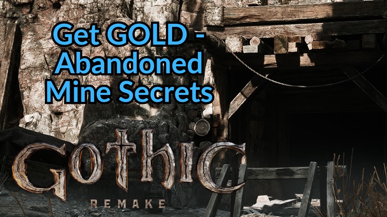 Секрет сундука в заброшенной шахте и золото | Гайд по Gothic 1 Remake