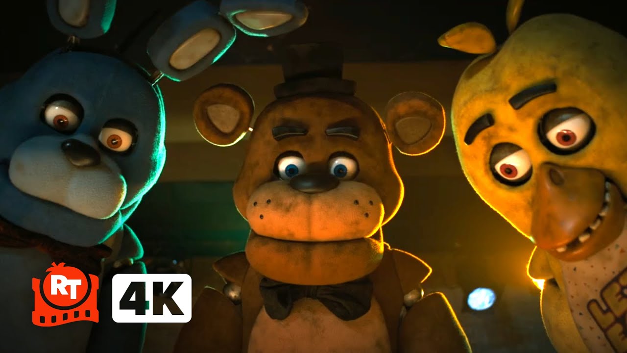 Five Nights at Freddy's - Five Nights at Freddy’s (2023) 4K - The Animatronics Build a Fort