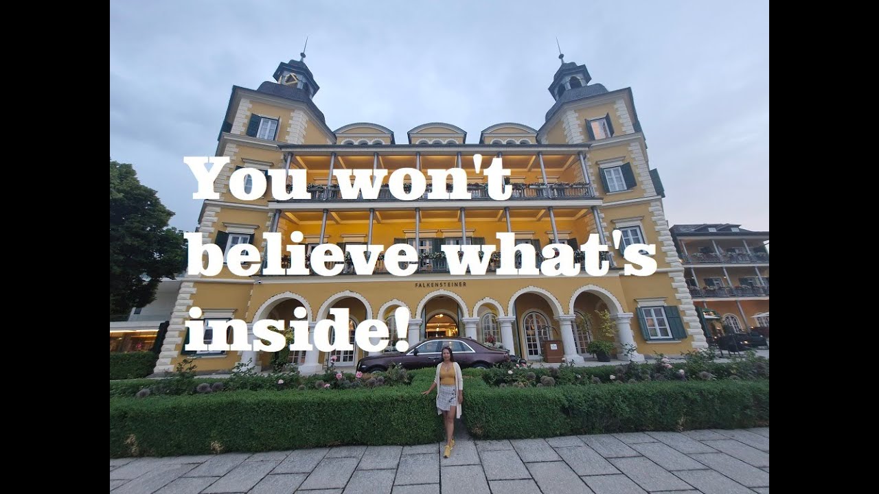 5 NIGHTS IN THIS LUXURY CASTLE OF VELDEN AUSTRIA /SCHLOSS HOTEL VELDEN.ON FATHER'S DAY WITH MY LOVE.