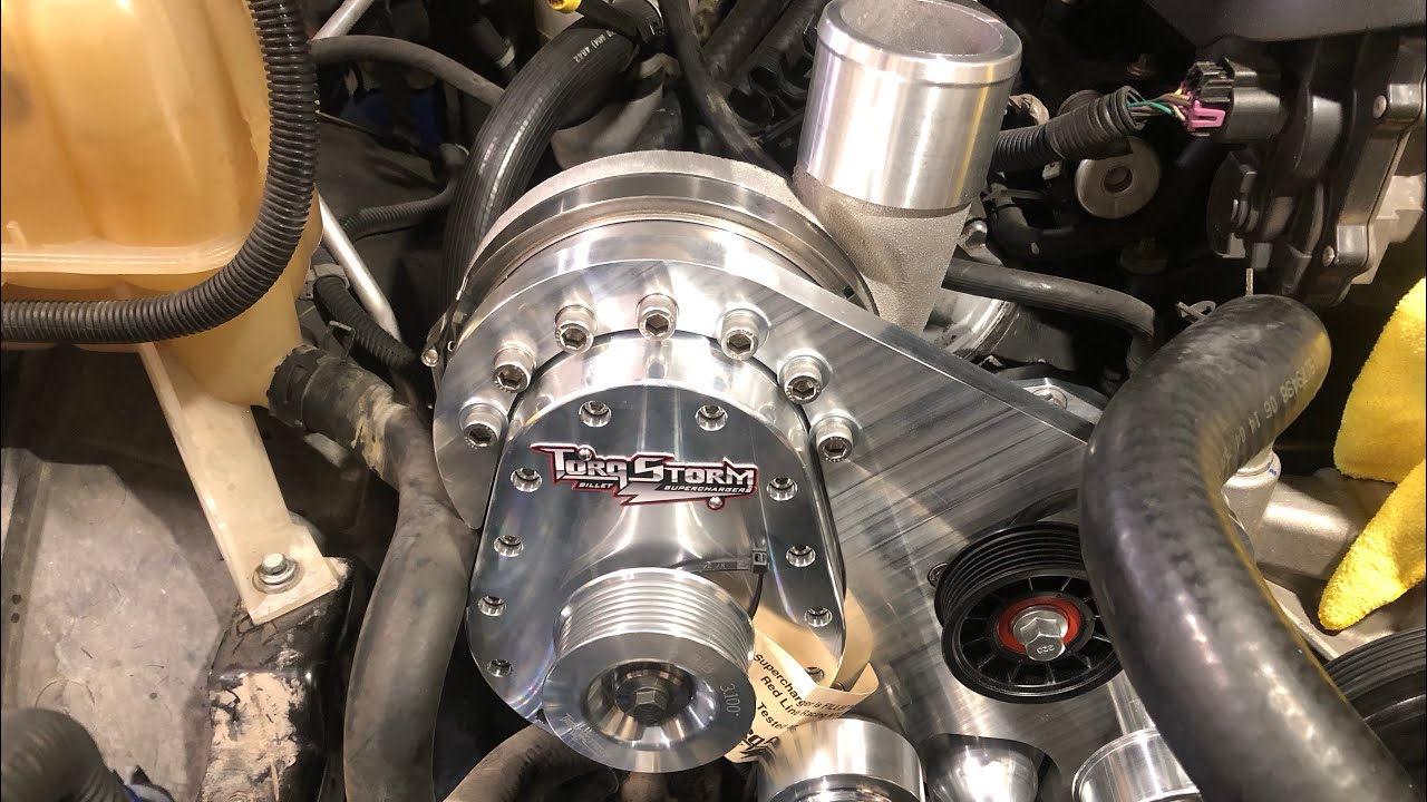 Torqstorm Supercharger install 2004 Chevrolet Silverado