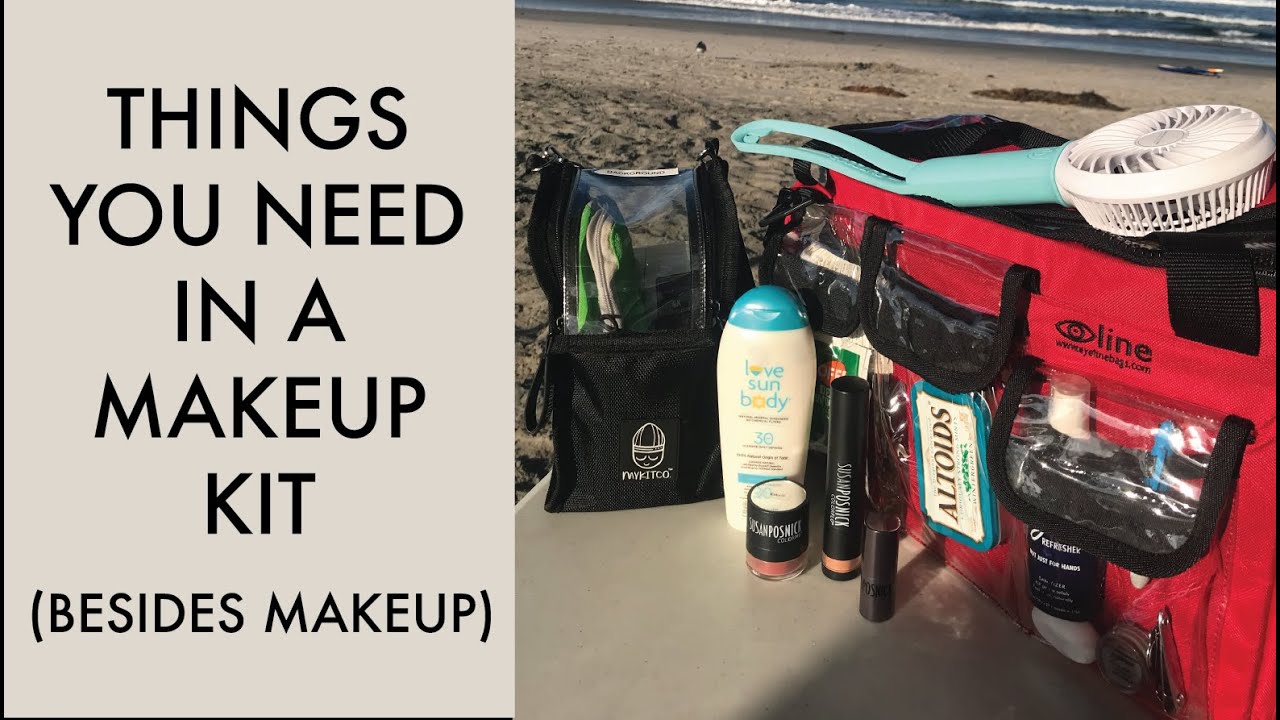 Film and TV Make-up Artist | Things You Need In A Makeup Kit Besides Makeup
