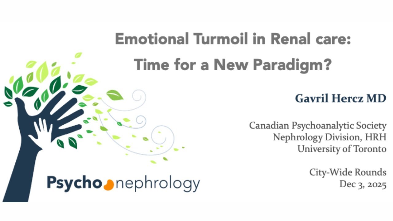 Emotional Turmoil in Renal Care: Time for a New Paradigm?