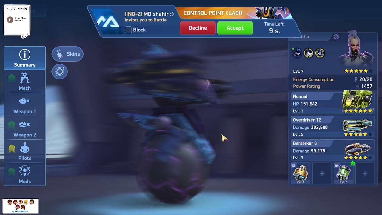 亗ZECH\^0^/|Mech Arena|@7DSGames