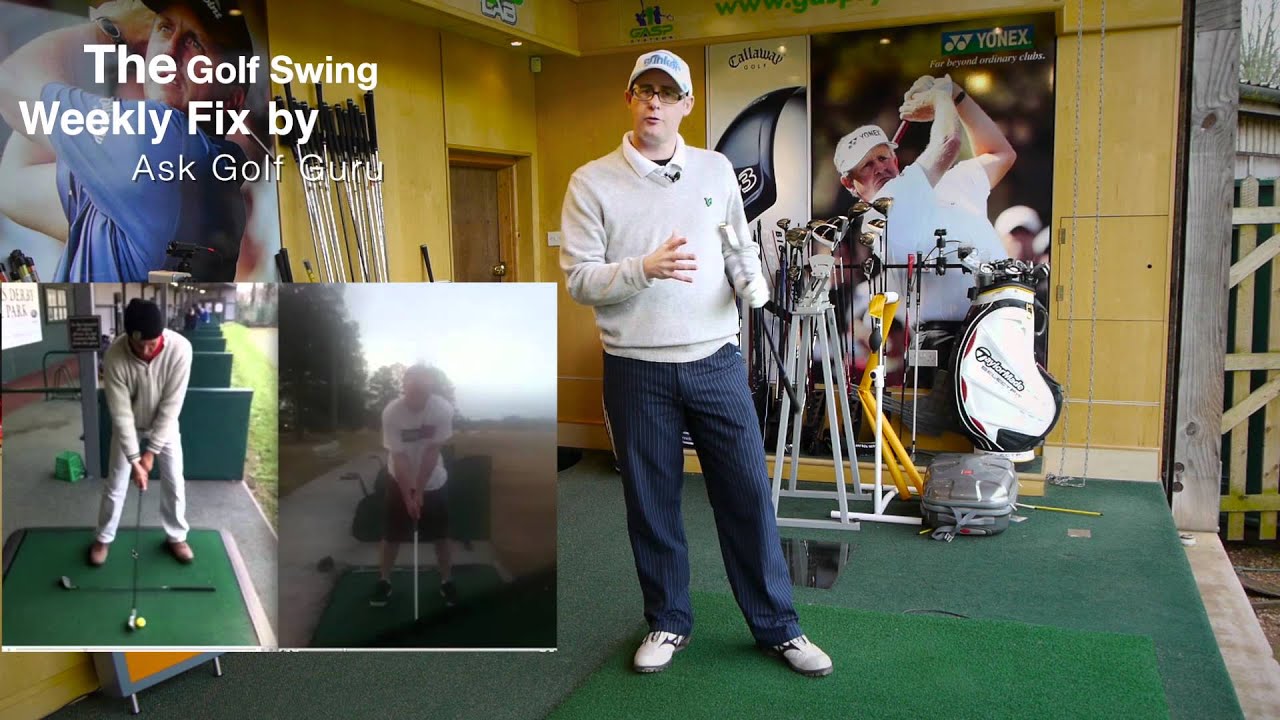 The Golf Swing The Weekly Fix On Plane and Downswing