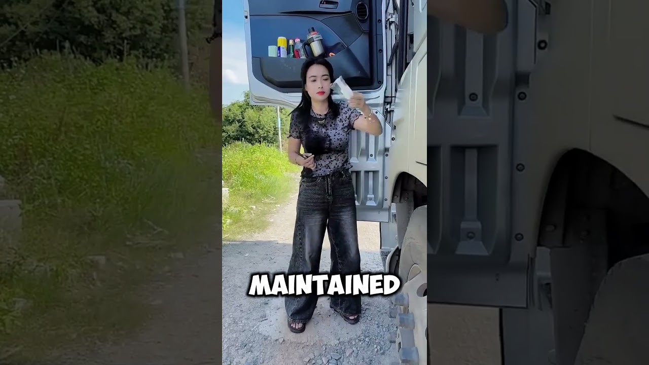 China's Girl Truck Driver Queen of The Road🤯 