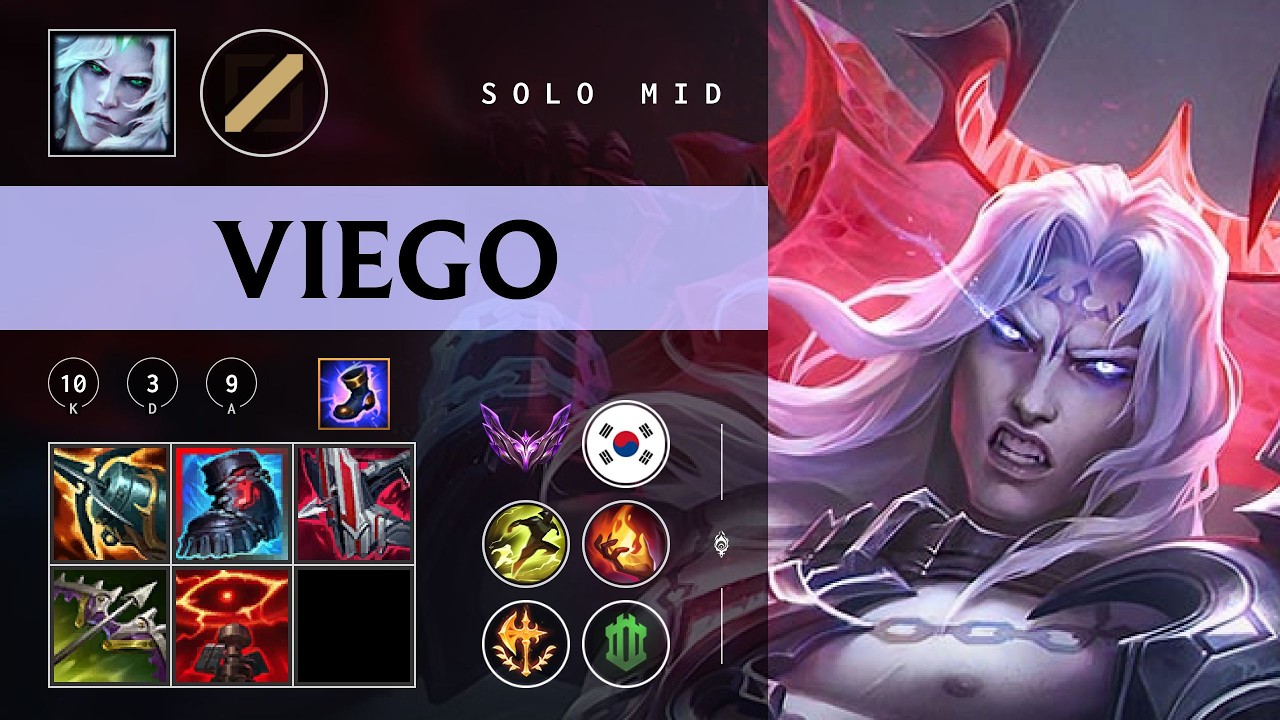 Viego Mid vs Diana - KR Master Patch 26.04
