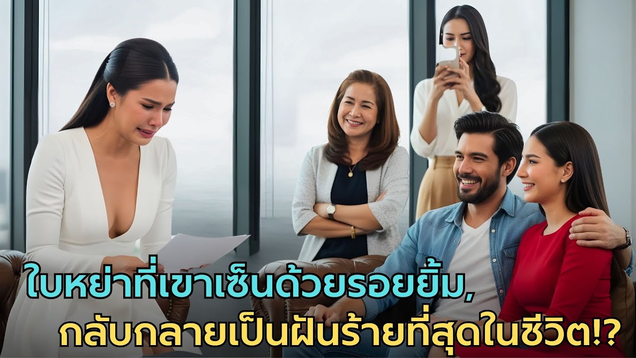 เขาไม่รู้ว่าเมียคือทายาทมหาเศรษฐี เซ็นหย่าอย่างดูถูก—ความจริงทำทั้งห้องช็อก!       |สามีทรยศภรรยา