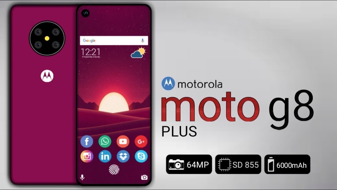 Motorola Moto G8 Plus - 7.0 Inch Display, 6000mAh Battery, Final Specs, Price & Launched Date !