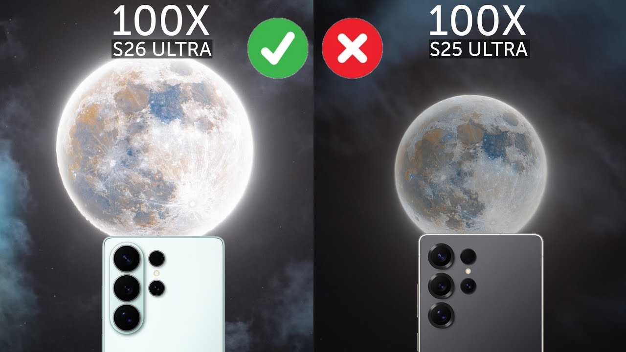 Samsung S26 Ultra VS Samsung S25 Ultra Zoom Test
