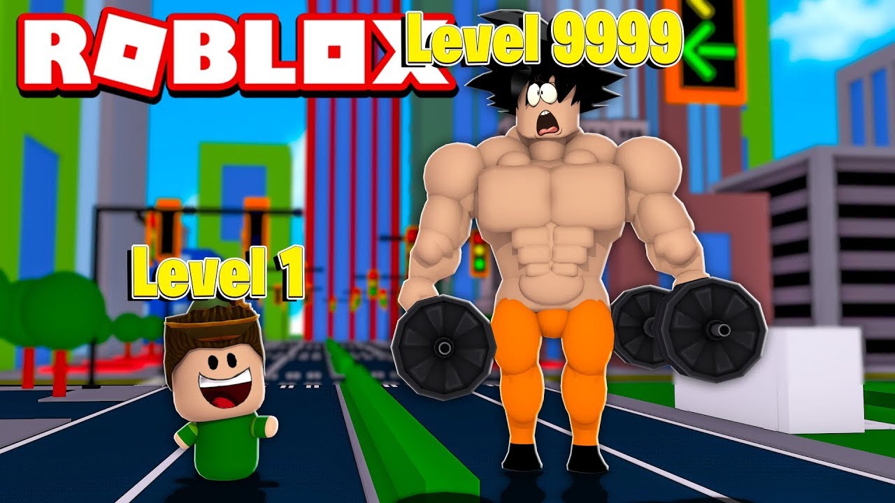 FICAMOS FORTES NA ACADEMIA DE OURO DO ROBLOX!! (Muscle Simulator 2)