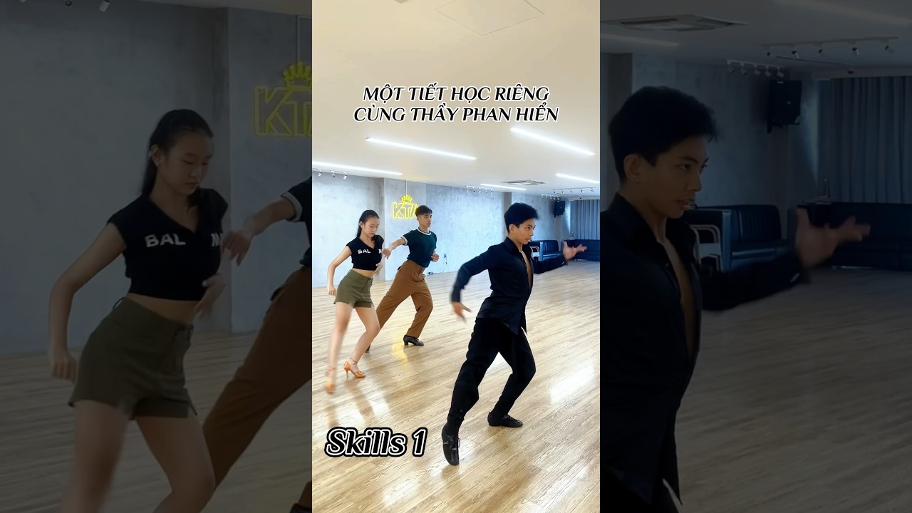 Một tiết học ri&ecirc;ng c&ugrave;ng kiện tướng Dancesport Phan Hiển 🔥🕺🏼 #kta #dancesport #kingtheart