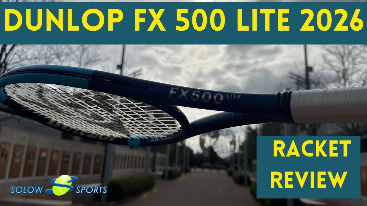 Обзор теннисной ракетки Dunlop FX 500 Lite 2026