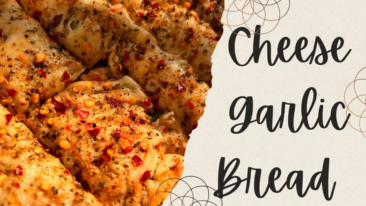 Cheese Garlic Bread | Crispy, Buttery & Loaded with Cheese