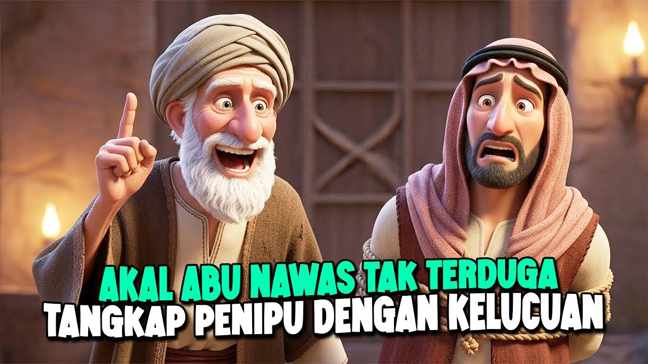 ABU NAWAS MENANGKAP TUKANG KIBUL  - CERITA JENAKA PENGANTAR TIDUR