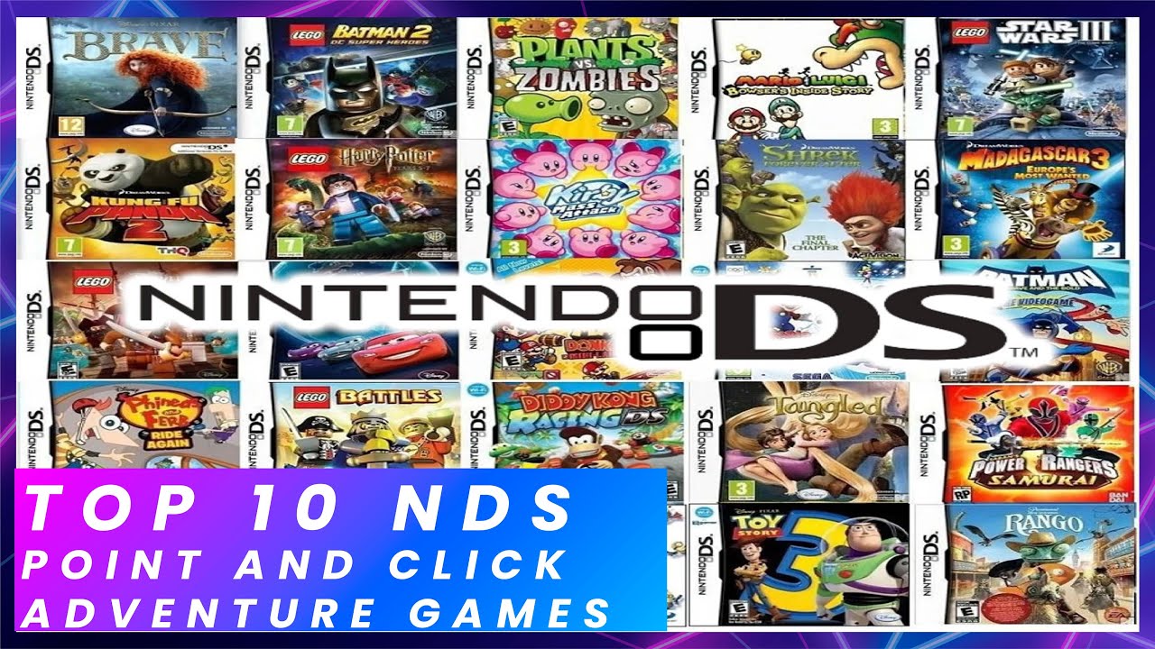Top 10 NDS Point and Click Adventure Games
