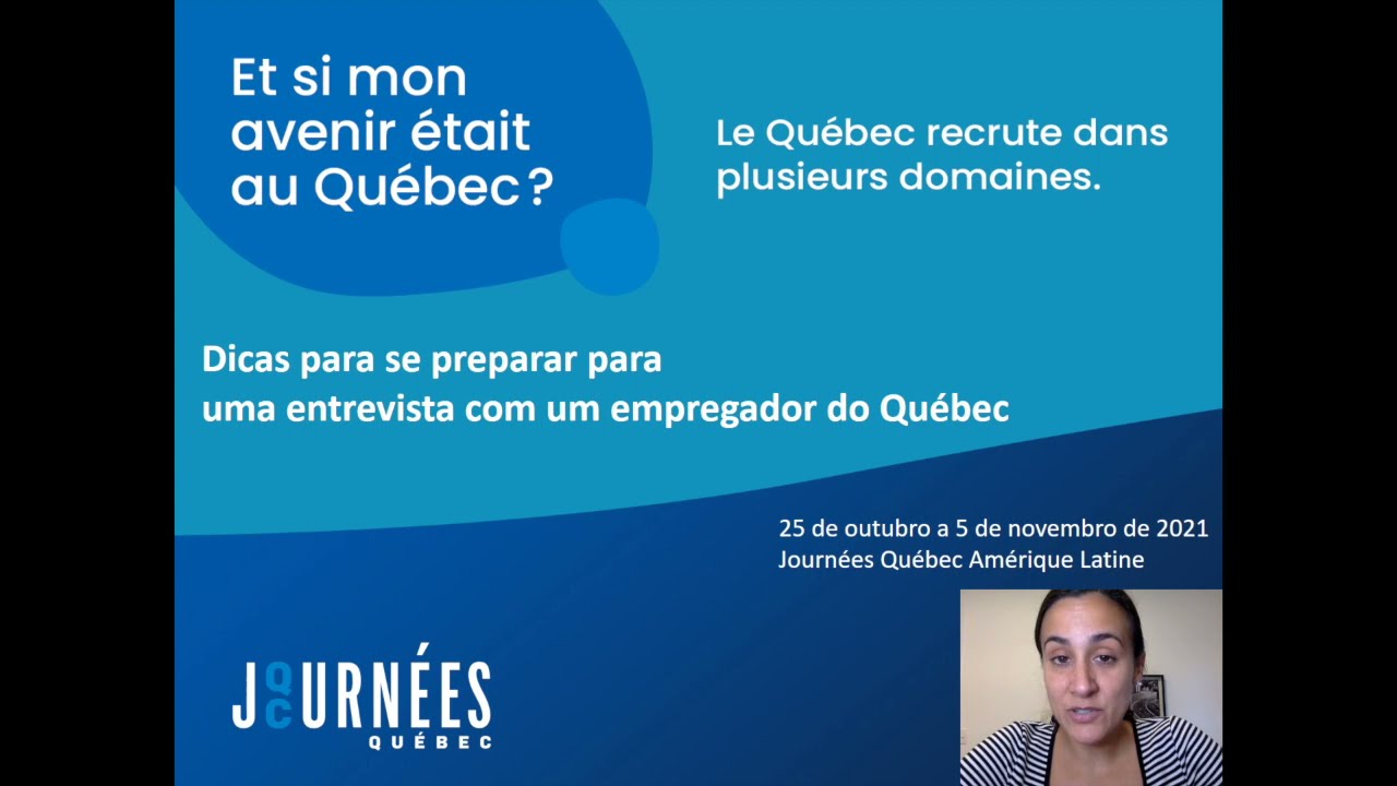 Como se preparar para as entrevistas das Journées Québec