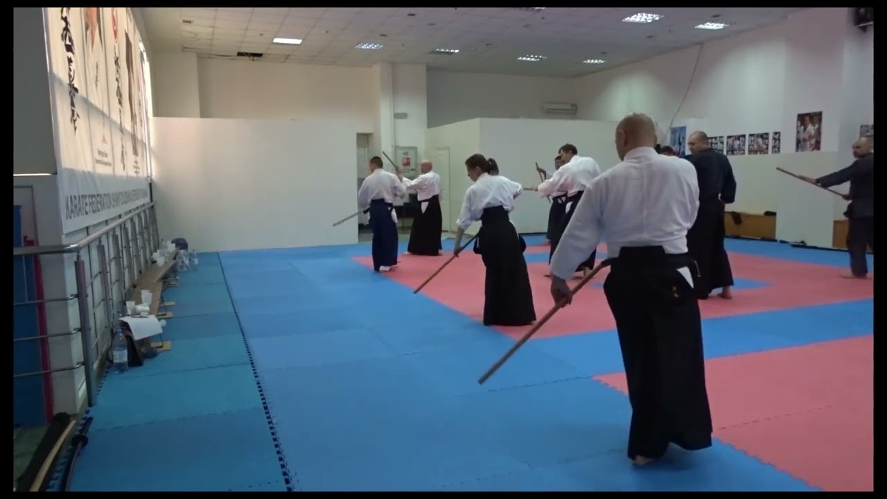 連鎖 Rensa. Jo exercises. KUROKI Takashi. Astana 2017.