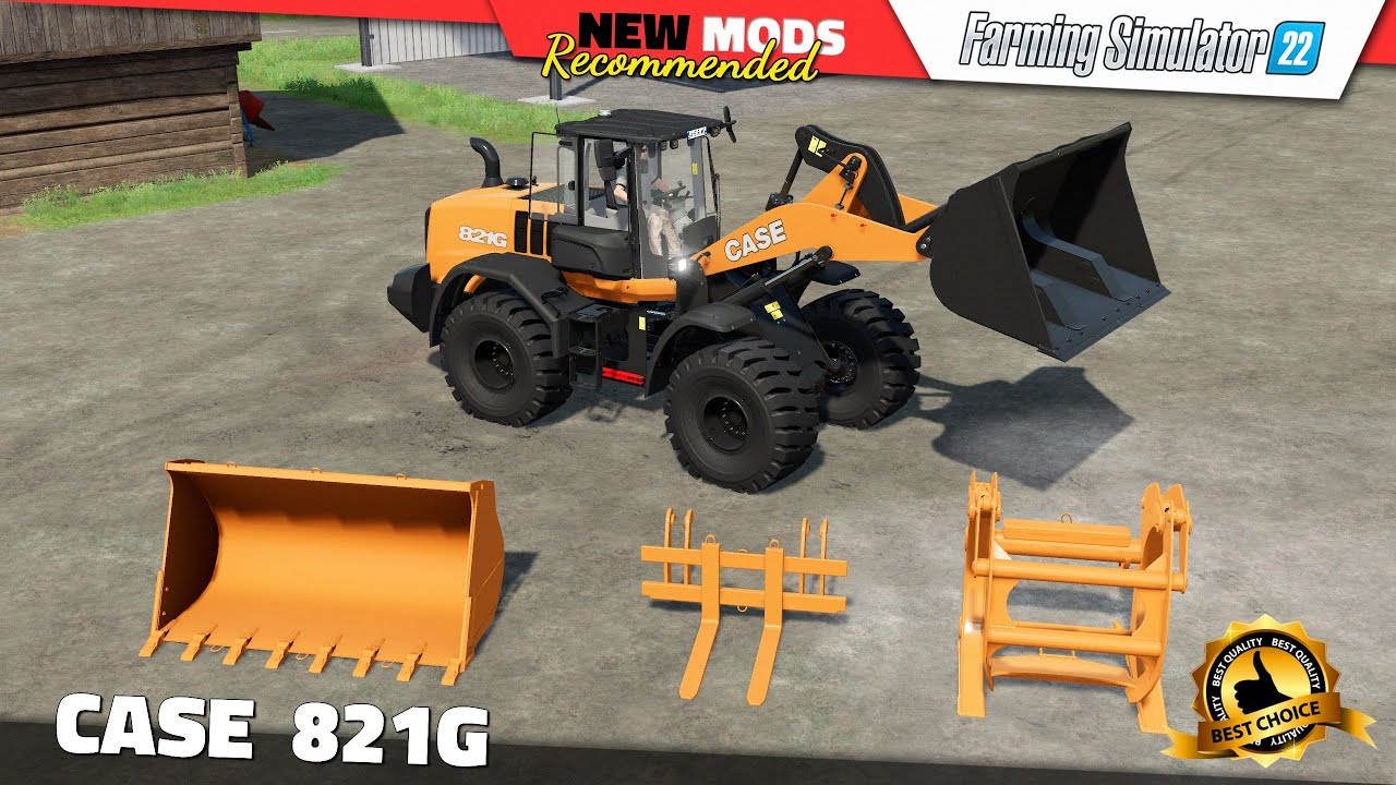 FS22 | CASE 821G - Farming Simulator 22 New Mods Review 2K60FPS