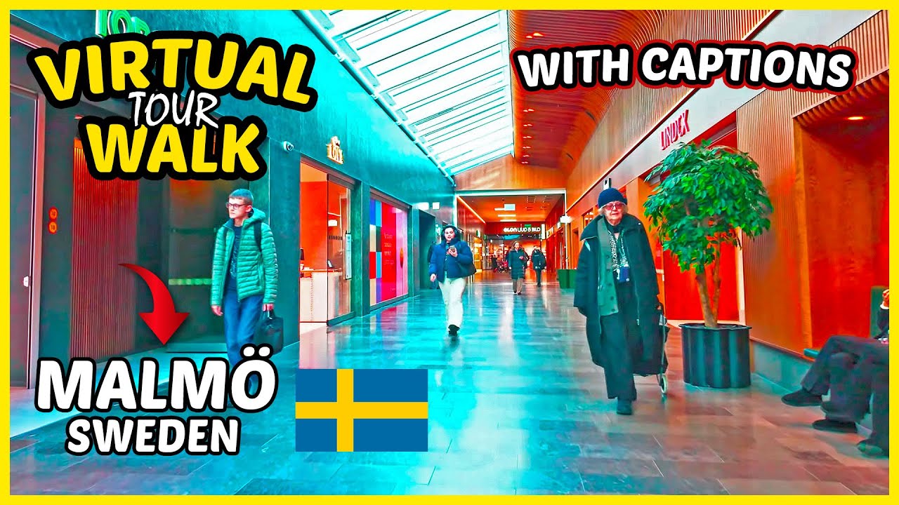 🛍️ Kronprinsen Shopping Mall, Malmö, Sweden 🇸🇪 | 4K Walking Tour