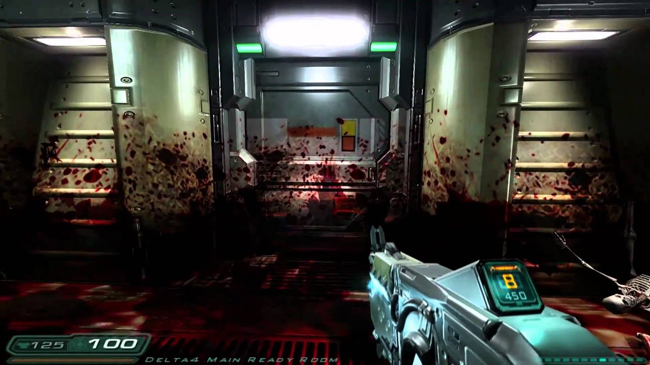 DOOM 3 Delta Labs Sector 4 Hell Knight Sikkmod HD 1920x1080