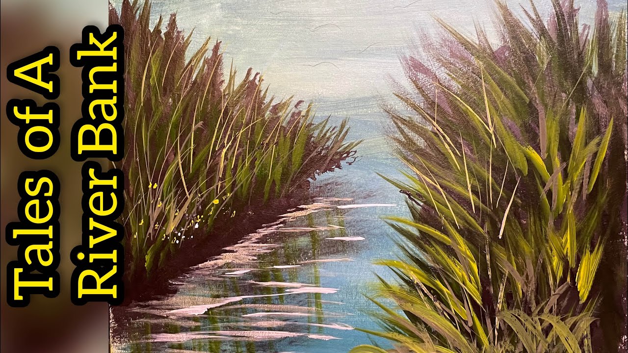 Acrylic painting Reeds