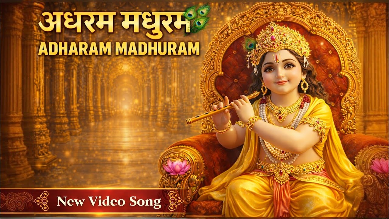 Adharam Madhuram new song | Krishna Bhajan | Bhakti Song | Bhajan Song | Madhurashtakam  new version
