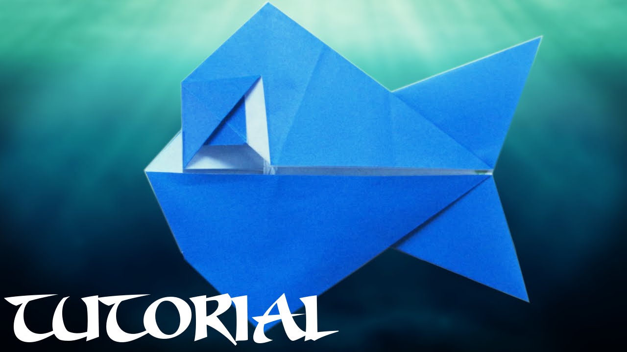 Grumpy Fish Origami Tutorial
