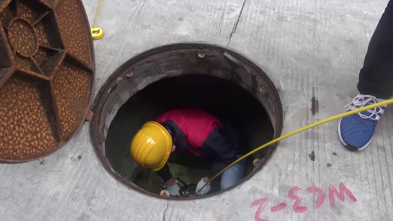 WOPSON Pan& Tilt 360° 50mm diameter camera head sewer pipe inspection camera equipment