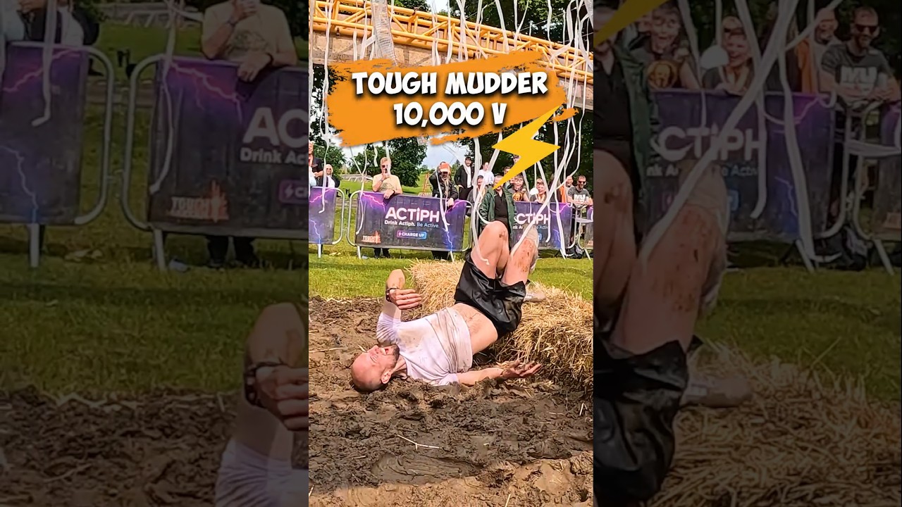 ⚡ 10,000V Tough Mudder obstacle 😅 Scotland