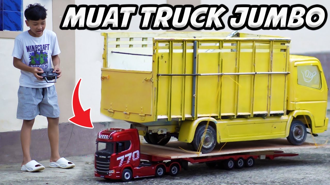 SCANIA MUAT TRUK GATOTKACA??!😱 DIMAS TURUTIN KOMEN KALIAN UNTUK MUATAN..
