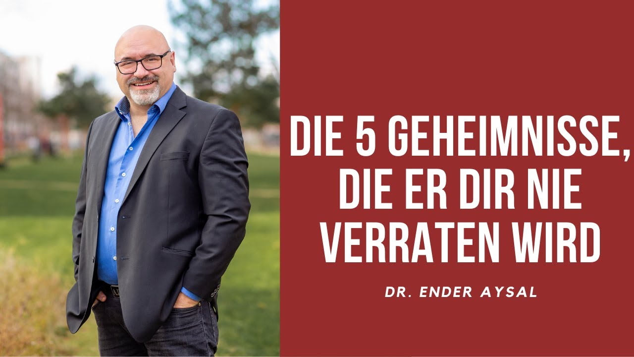 Die 5 Geheimnisse, die ER Dir nie verraten wird - So knackst Du den Code der Männer!