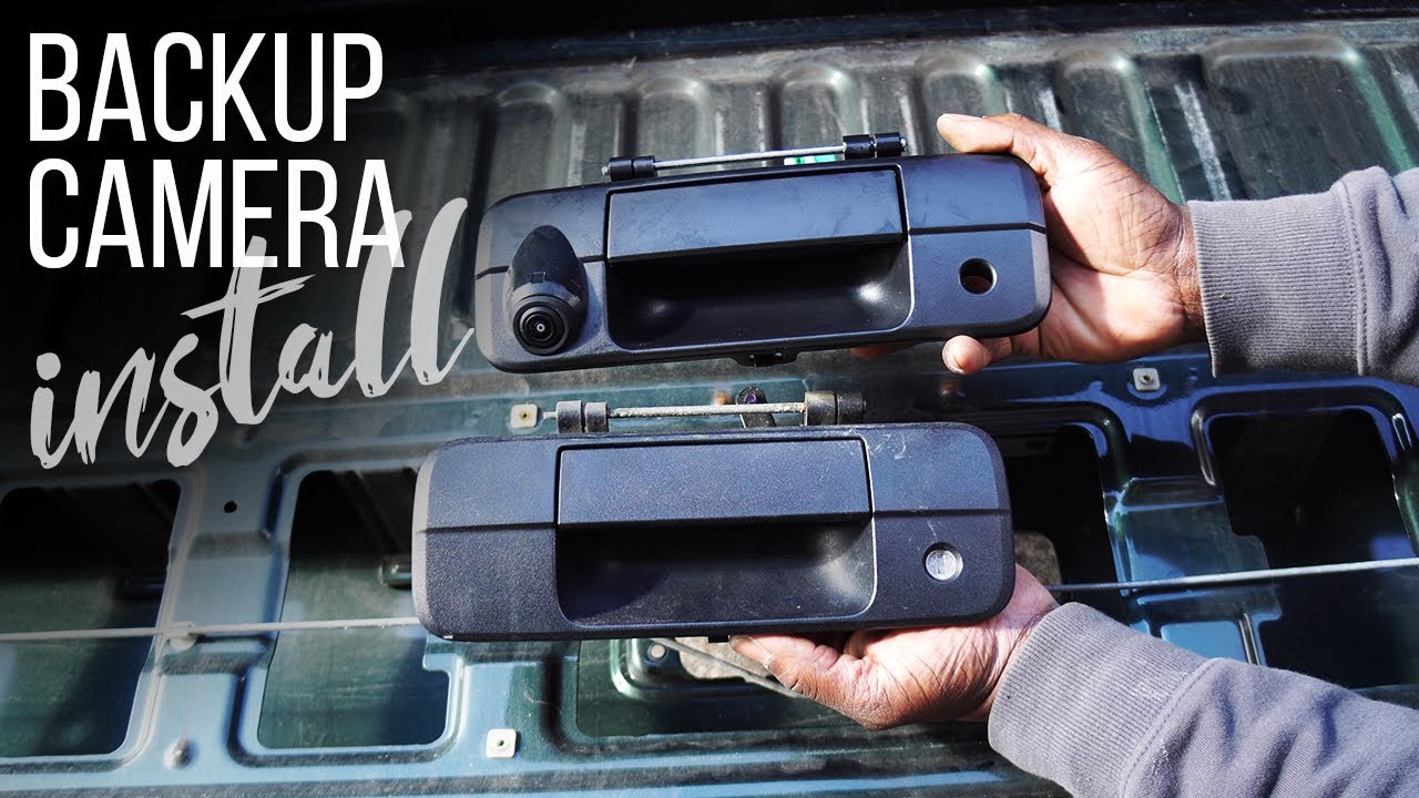 2007-2013 Toyota Tundra Backup/Reverse Camera Install