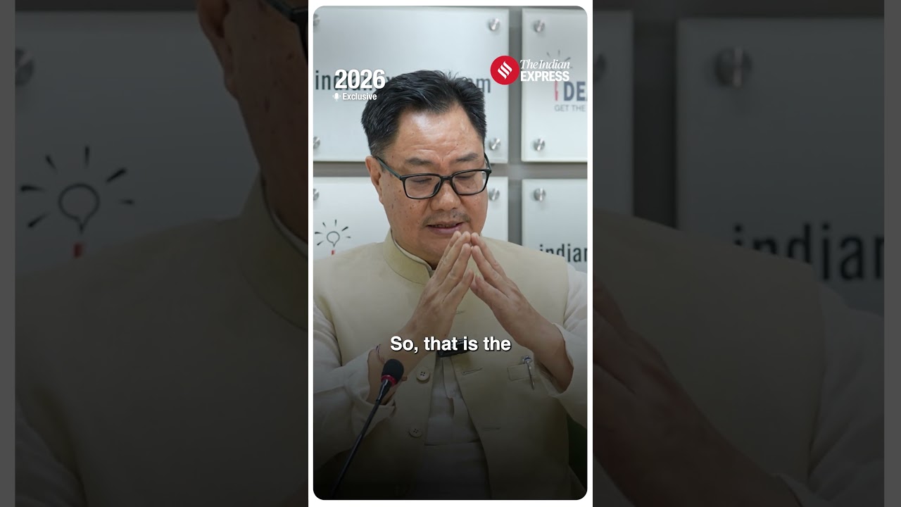 EXCLUSIVE INTERVIEW: We have lifted the living standards of Muslims  says Kiren Rijiju.