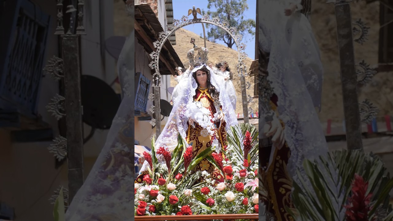Virgen Mar&iacute;a de la Cueva Santa Patrona de Pariamarca (Canta)...Aleluya  #virgenmaria #aleluya