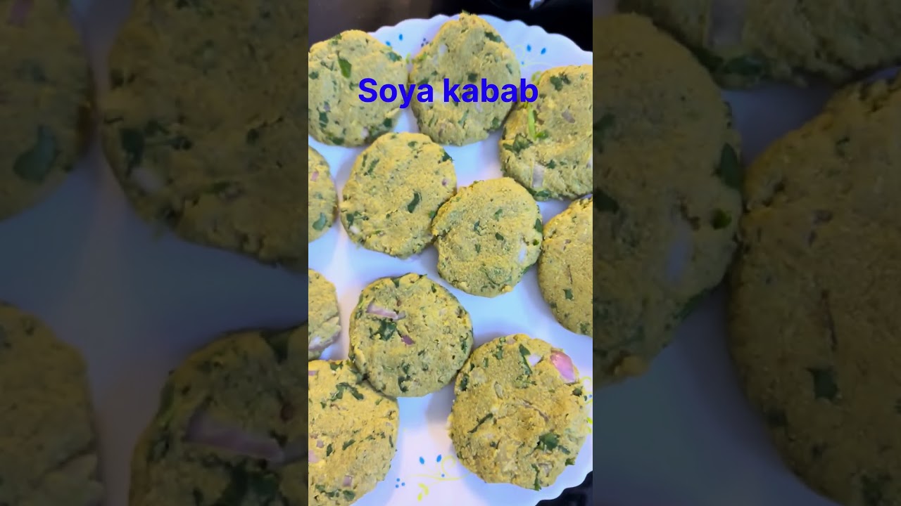 Veg soya kabab 🍲