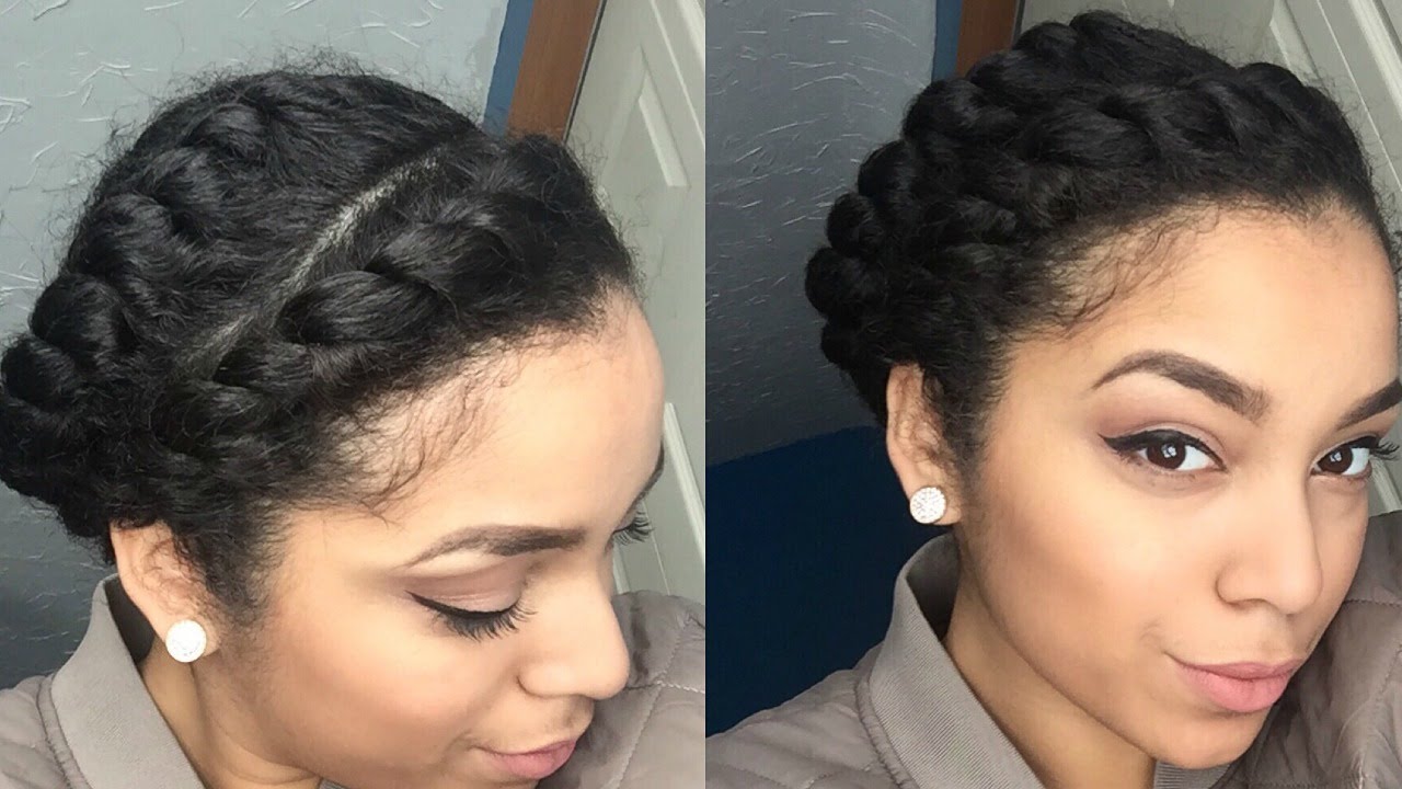 Quick & Easy Protective Style | Flat Twists | Natural Hair
