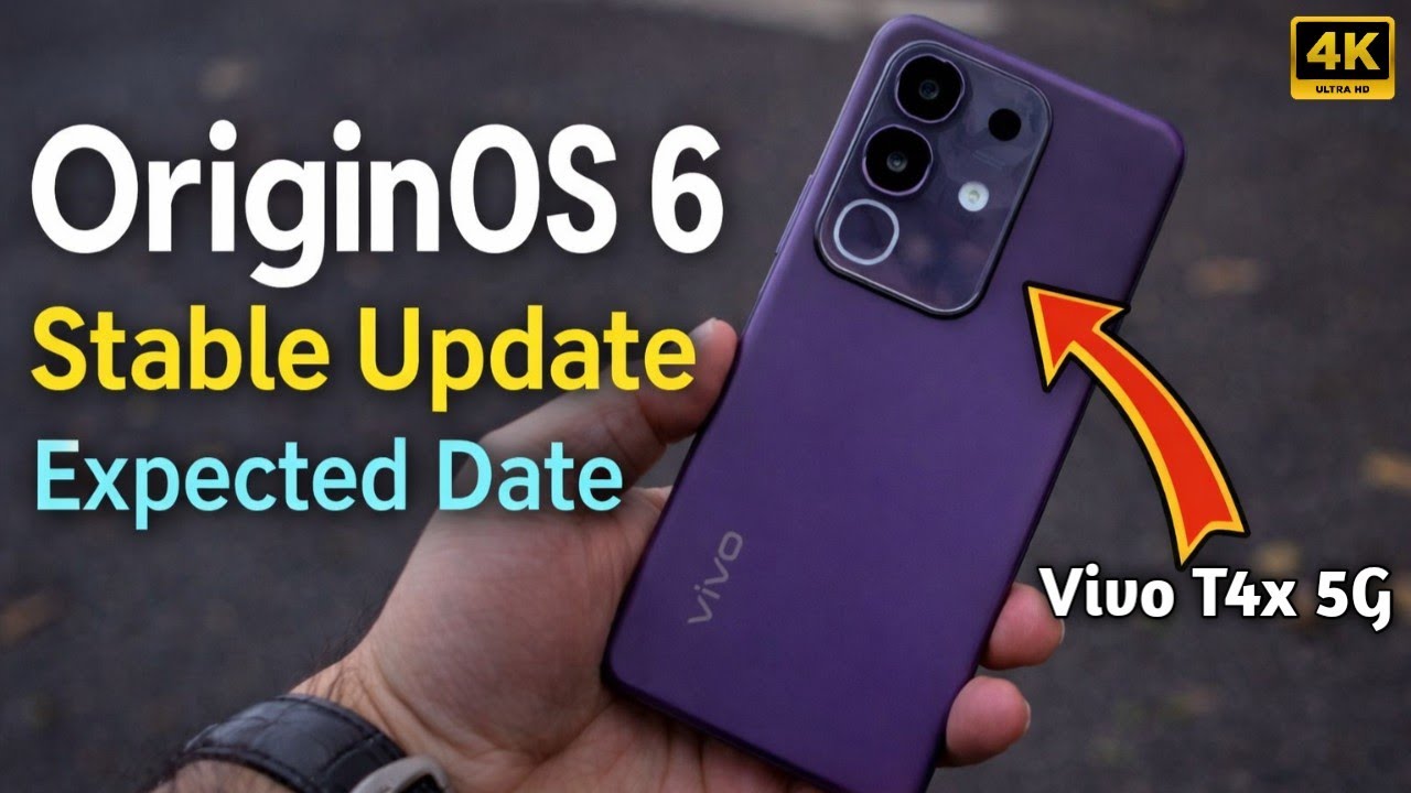 Vivo T4x 5G || Origin Os 6 Stable Update Expected Date 😱
