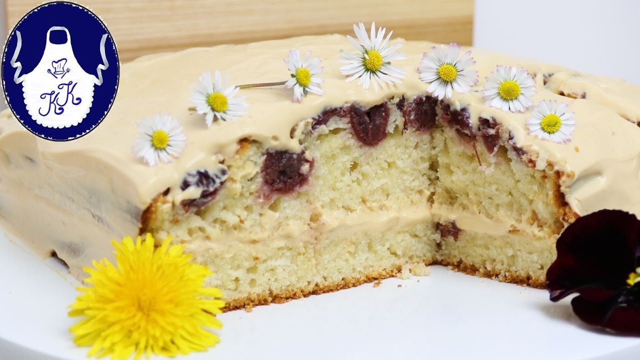 Kuchenteig in 7 Minuten fertig / Grießkuchen auch als Torte möglich mit Überaschungscreme