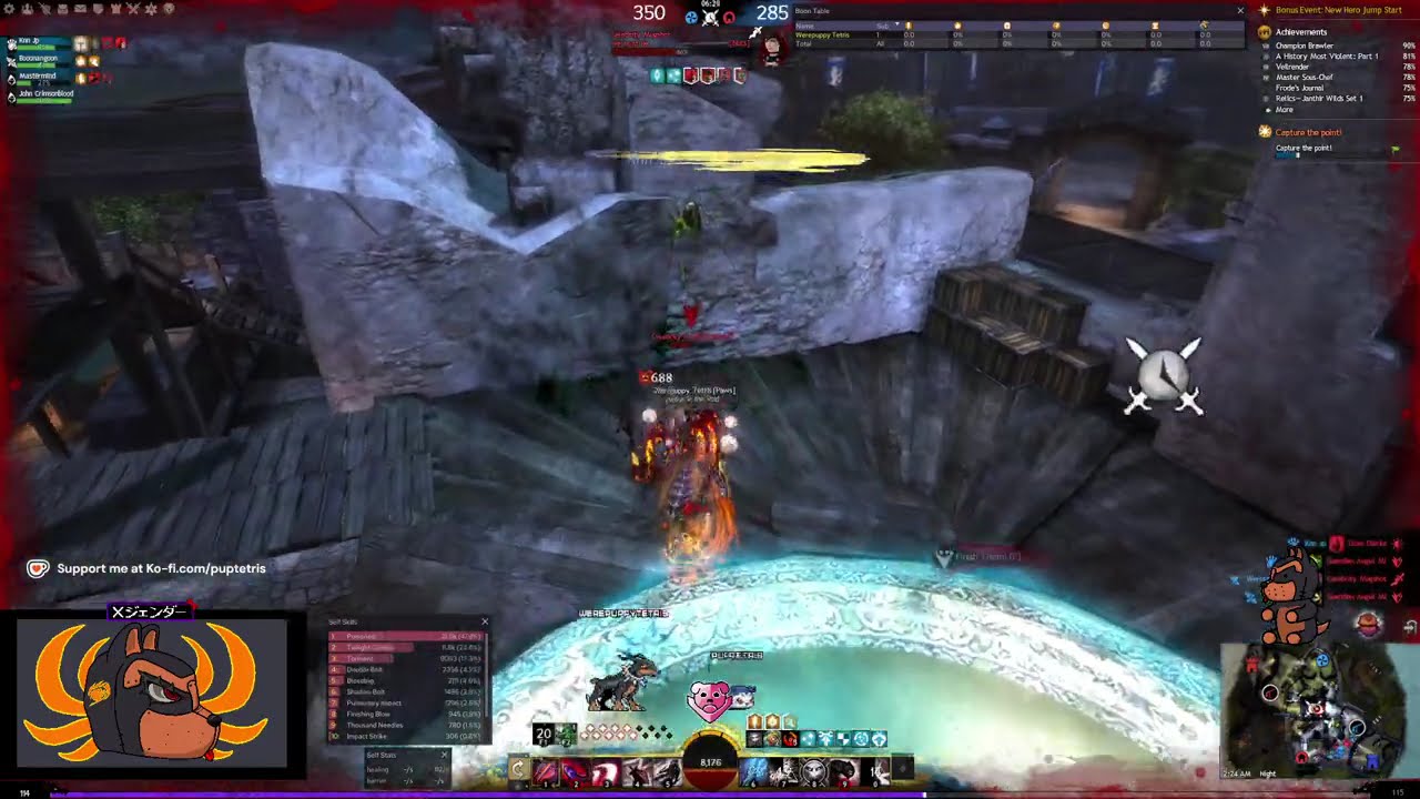 Thief (Daredevil Condi Runner) PVP Highlights in Guild Wars 2