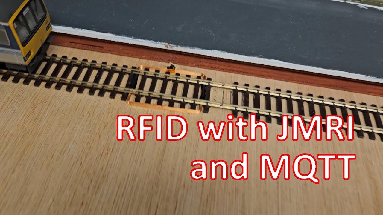 Using RFID over MQTT to help track trains around a model railway layout