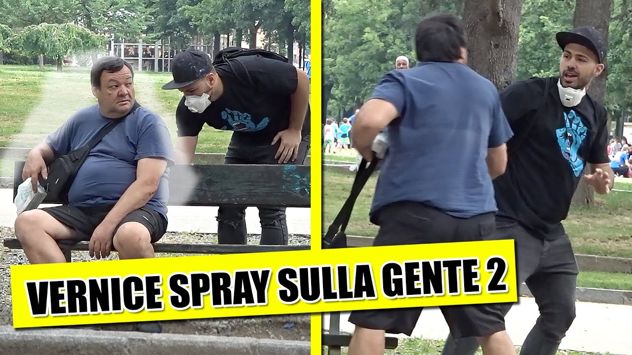 VERNICE SPRAY sulla GENTE 2