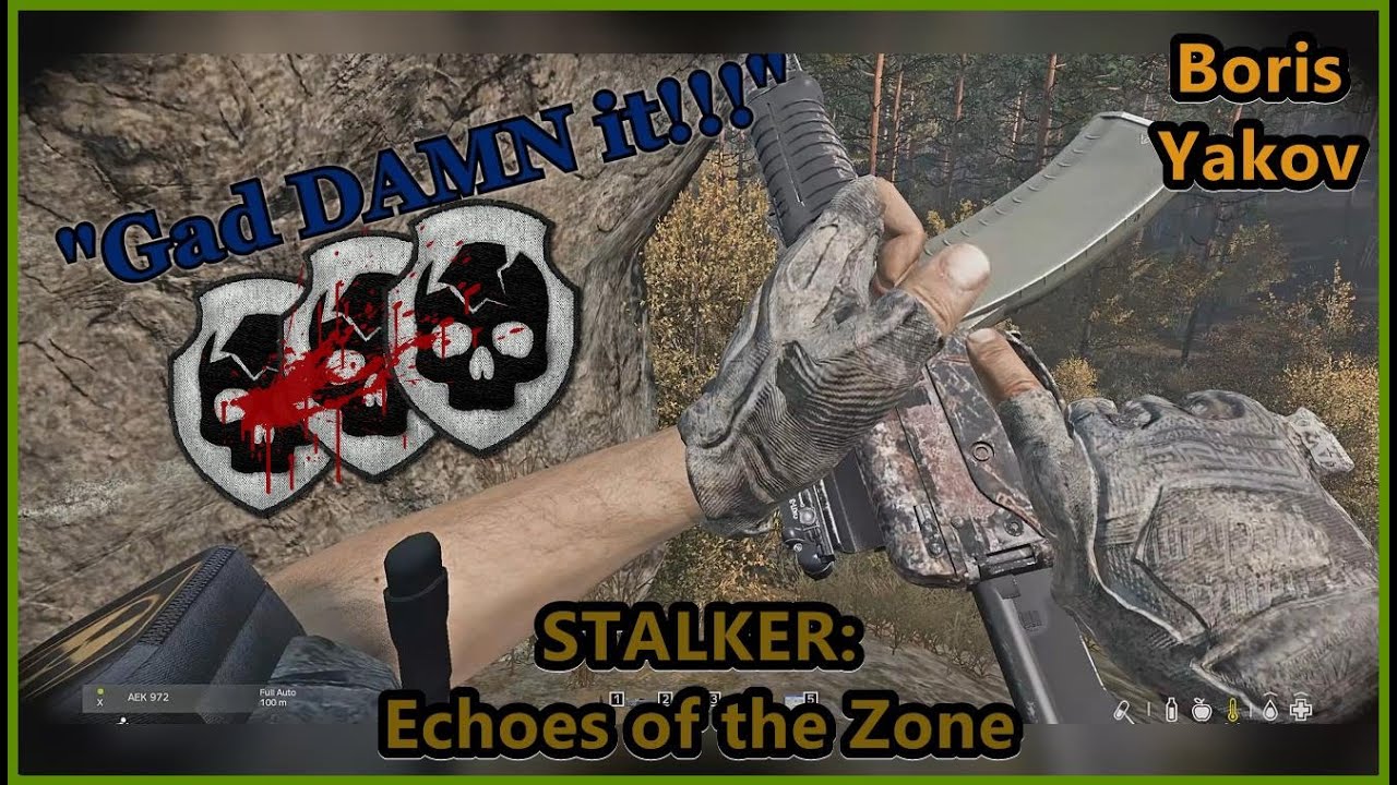 CRAZY Shootout vs BANDITS! Boris Yakov's 1st Day!!! | Stalker: Echoes of The Zone