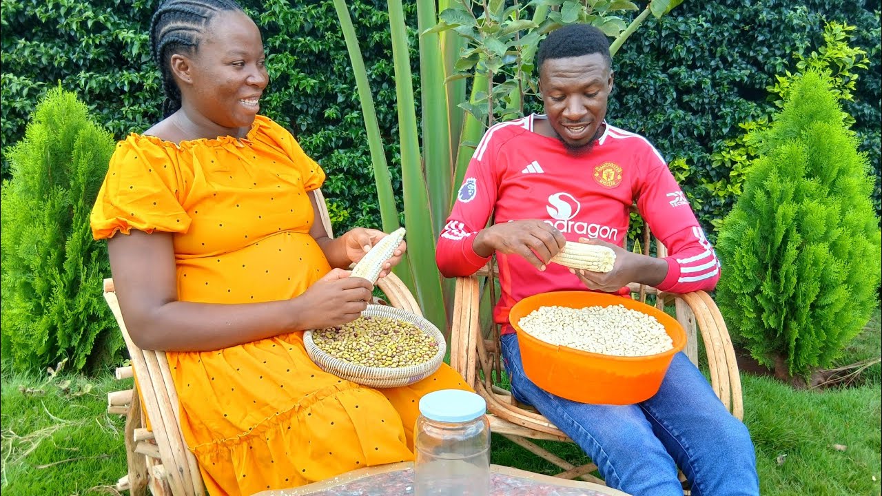 I Cried Unwrapping My Baby’s First Gift 🎁😭 Cooking Githeri & Laughing with My Brother in the Village