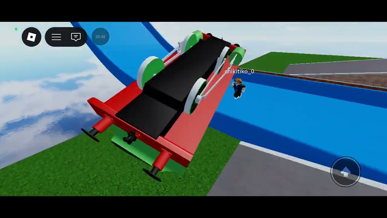 Jugando este juego random de thomas